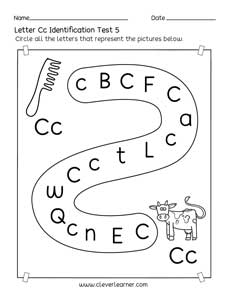 Downloadable letter Brecognition activities for homeschool kids