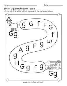 Alphabet Recognition Activity PreK Worksheets For Capital Letters