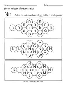 Free letters and alphabet identification worksheets for kindergarten