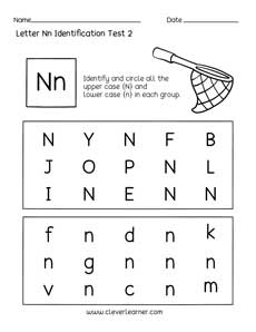 Alphabet Letter Identification Printables are such a fun way for preschoolers to learn their letters!