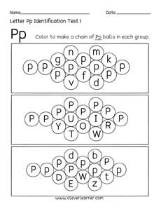 FREE Letter Identification Printables for Pre-K and K aged kids!