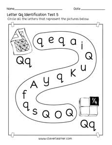 Free Lowercase letter identification sheets