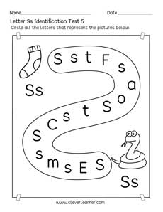 Free Lowercase letter identification sheets