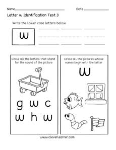 Free English Letter Practice worksheets for 3year olds