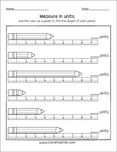 Free measuring worksheets for 2nd grade kids