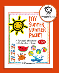 My summer Number Packet