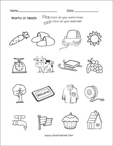 Free Preschool Activity worksheets for homeschool kids