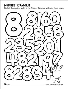Mixed uP numbers for preK kids