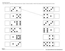 Free preschool dominoes theme activities