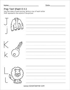 Free Kindergarten uppercase and lowercase letter activity worksheets for children