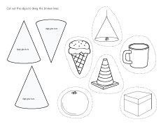 Fun 3Dimension shapes for children
