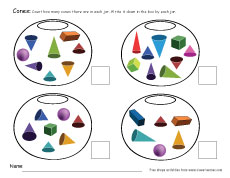 Easy 3D Shape identification activities for preschoolers