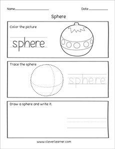 Free Preschool 3-D Shape and Form Activities