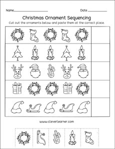 Christmas Theme Activity Sheets for kids