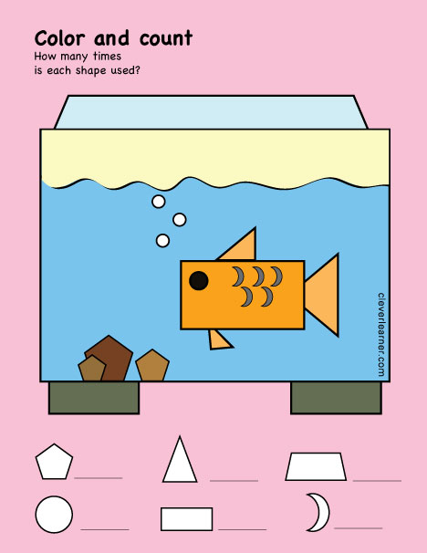 Free Rectangle shape matching activity sheets for kids