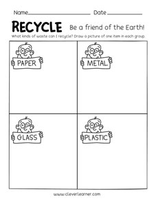 Earth Day Theme Puzzle for 6 year olds