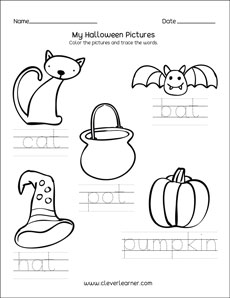 Free Halloween Activity sheets for children