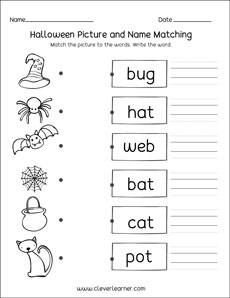 Halloween Beginning Sounds Activities for kids