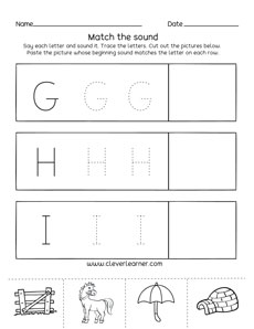 Free Letter I Sounds, Phonics for Kindergarten Learning