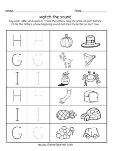 Preschool Phonics Letter I Sound Activity Printables