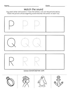 Free Letter R Sounds, Phonics for Kindergarten Learning