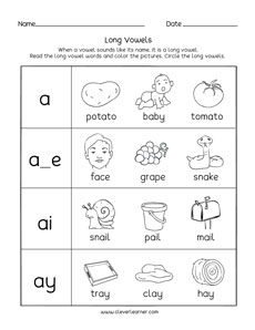 Long Vowel Sounds: Fun Activities & Teaching Tips