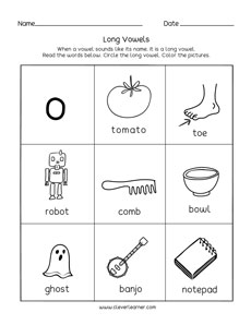 Learn the Vowels Worksheet | Vowel worksheets, Vowel, Worksheets