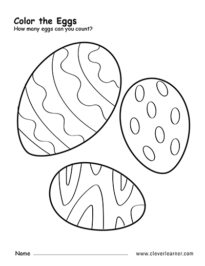 Free Oval Shape Worksheets for Children