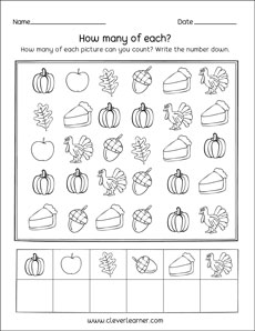 Free Thanks giving worksheets