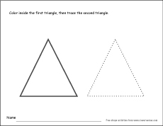 FREE TODDLER TRIANGLE SHAPES ACTIVITIES THAT ALSO BUILD FINE MOTOR SKILLS