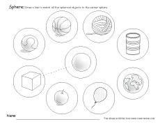 Free PreK 3-D Sphere Shape and Form Activities